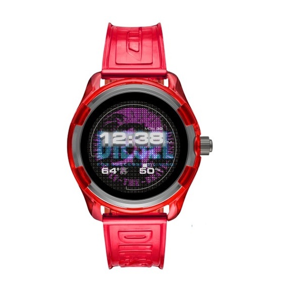 Diesel Fadelite DZT2019 Smartwatch + 2 Originale Diesel Smartwatch Ladekabel