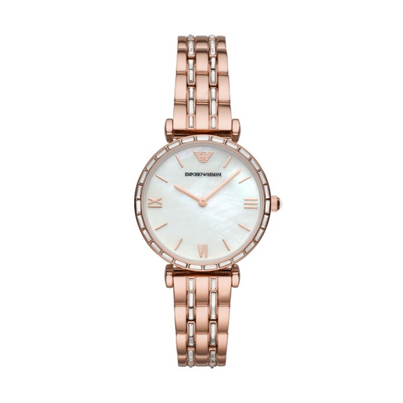 Giorgio Armani Damen Analoguhr Gianni T-Bar 32mm