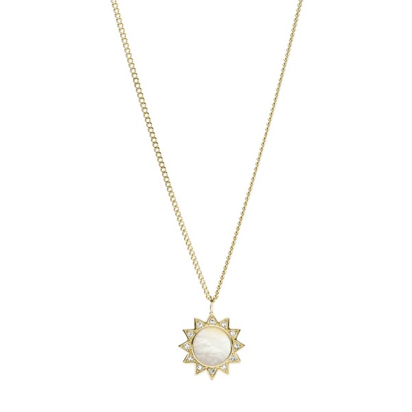 Fossil Halskette Damen Gold 41cm