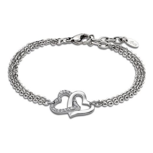 Lotus Style Edelstahlarmband »Herzen, LS1912-2/1«