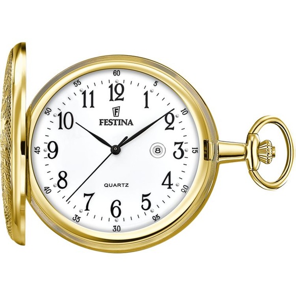 Festina Taschenuhr »F2028/1«, (Set, 2 tlg., mit Kette)