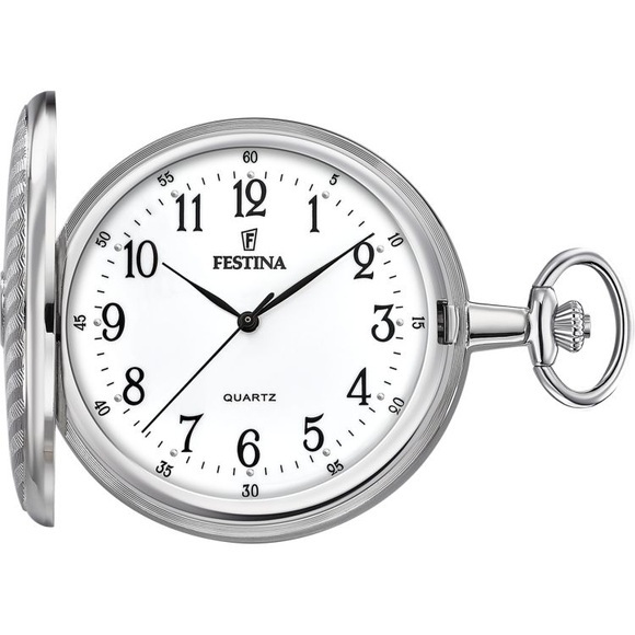 Festina Taschenuhr »F2025/1«, (Set, 2 tlg., mit Kette)