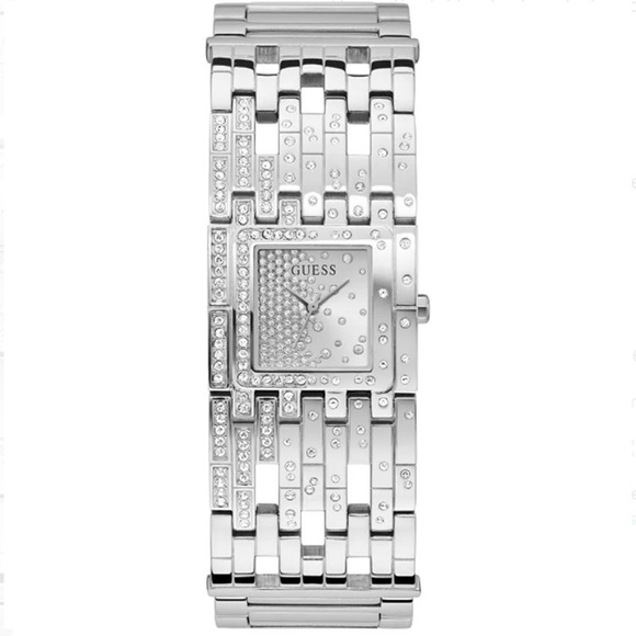 Analoguhr Damen Silber 22mm