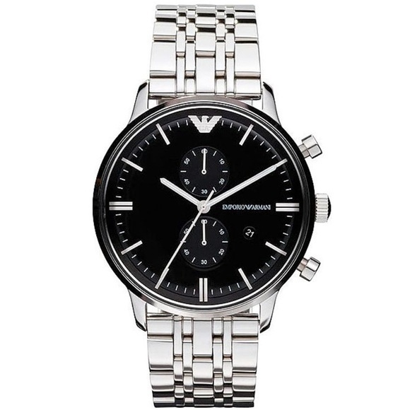 Chronograph Signature - Edelstahl - silberfarben - Ø: 46 mm