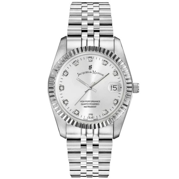 Jacques DU Manoir Damen Analoguhr 36mm