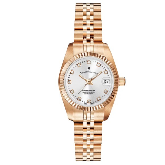 Jacques DU Manoir Damen Analoguhr 36mm