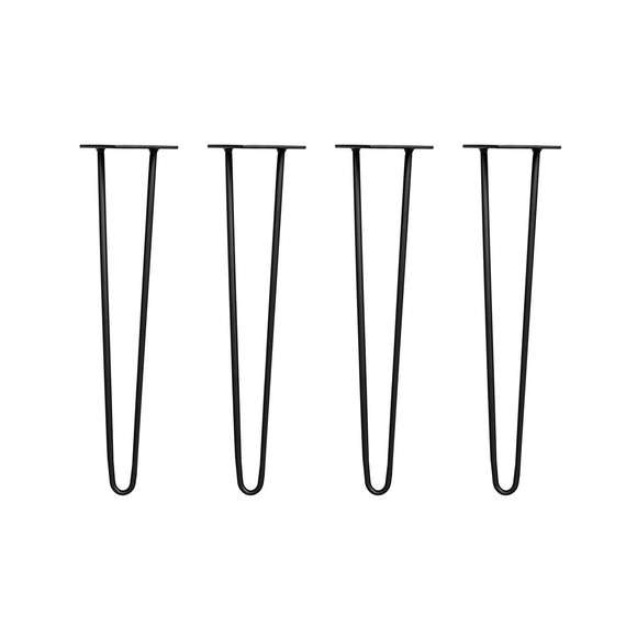 Tischbeine Hairpin schwarz 71 cm