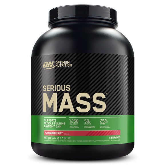 Optimum Nutrition Serious Mass Strawberry 2721g