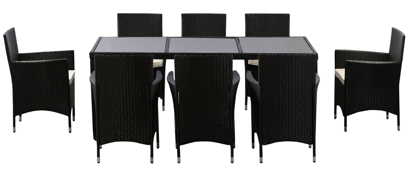 Lederbett EVA 180 x 200 cm schwarz