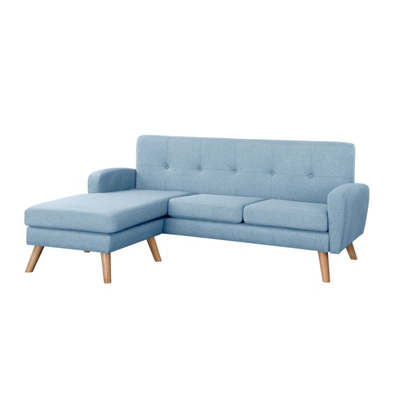 Ecksofa SALLY blau