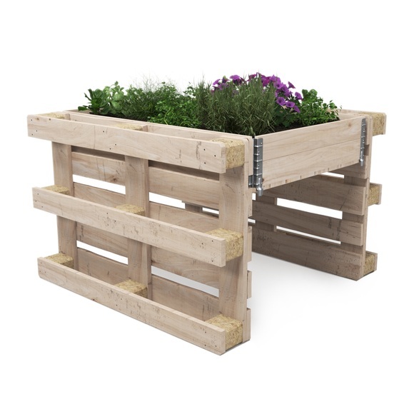 Hochbeet SET mit zwei Paletten