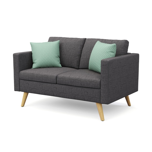 Sofa BLAIR 2-Sitzer anthrazit