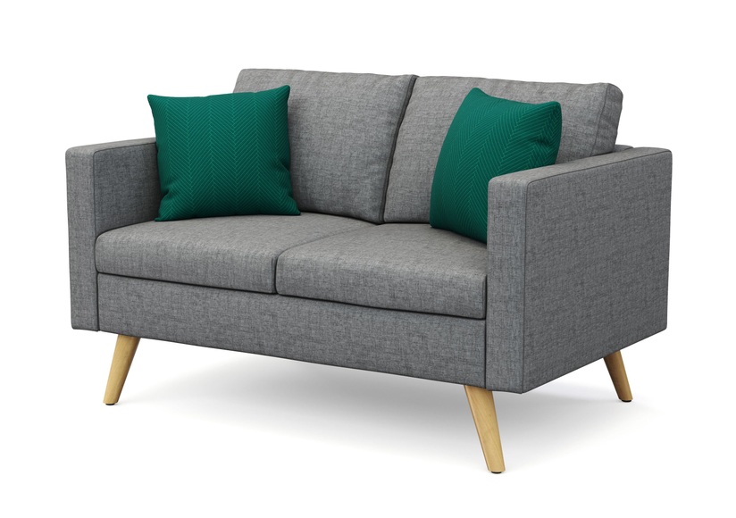 Sofa BLAIR 2-Sitzer grau