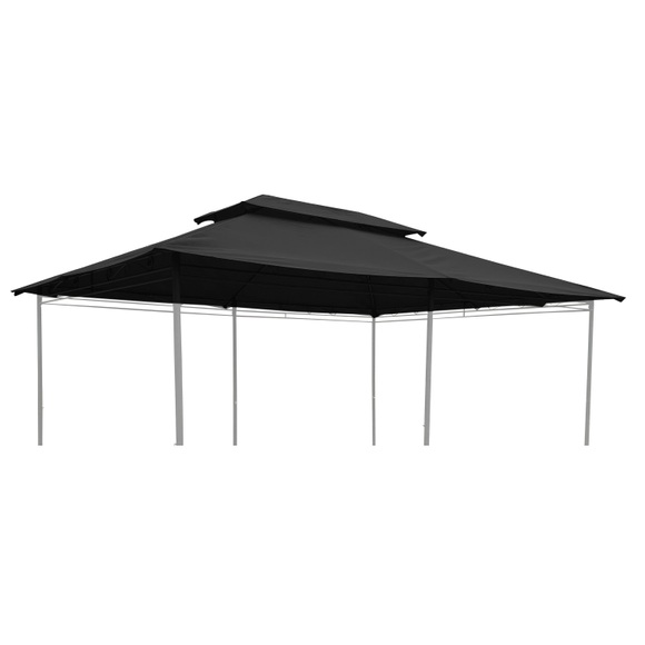 Dach für Gazebo 3 x 4 m Art. 15643 anthrazit