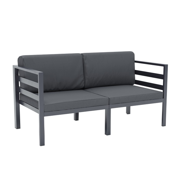 Lounge SAMBIA 2-teilig anthrazit