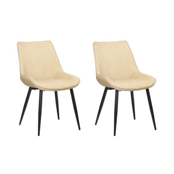 Esszimmerstuhl SAM beige 2er Set