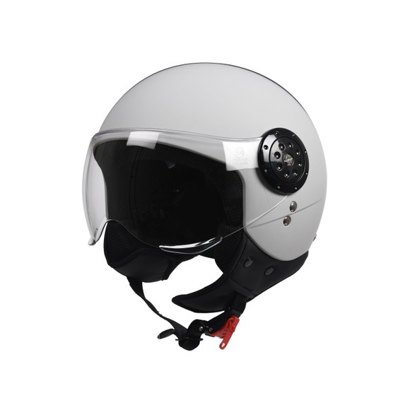 Motorrad Jethelm grau matt Gr. 57/58