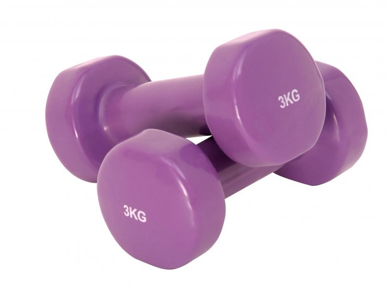 Hantel vinyl 2x 3 kg - Doppelpack