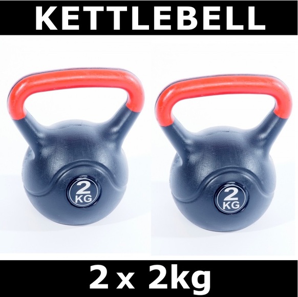 Gewicht kettlebell 2x 2kg - Doppelpack