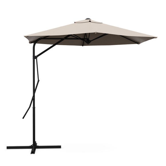 Sonnenschirm Ampelschirm 270 cm beige