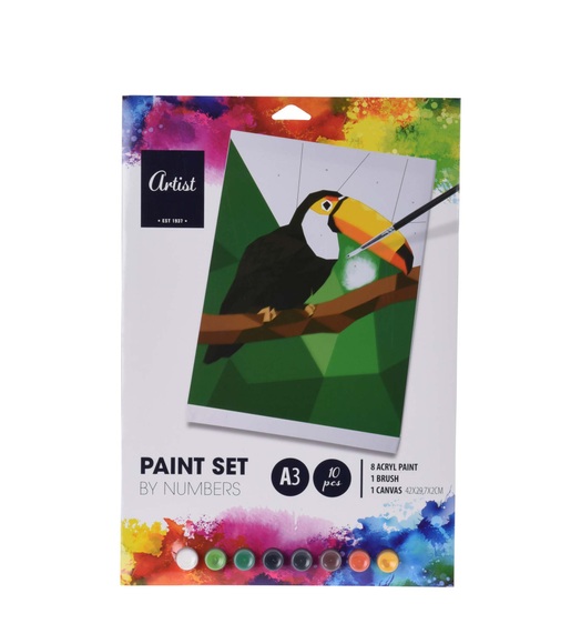 Malen nach Zahlen Set 30 x 42 cm