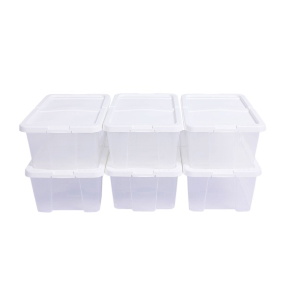 Aufbewahrungsbox 6er Set 37 x 22.5 x 14 cm