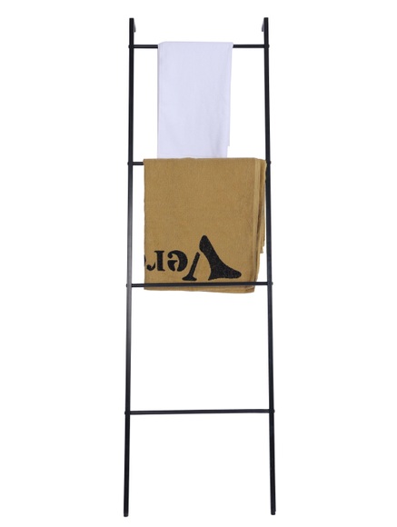 Handtuchleiter 170 cm schwarz