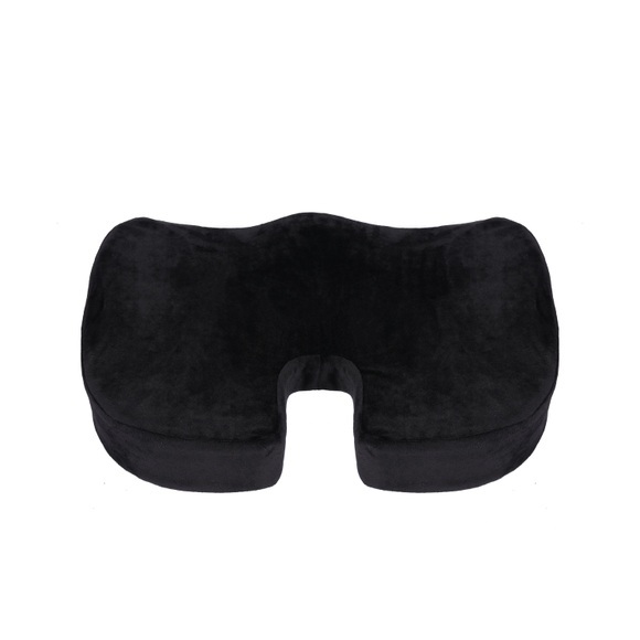 Orthopädisches Sitzkissen mit Gel schwarz