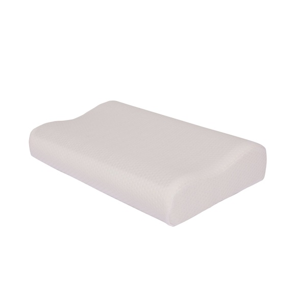 Orthopädisches Nackenkissen mit Gel weiss