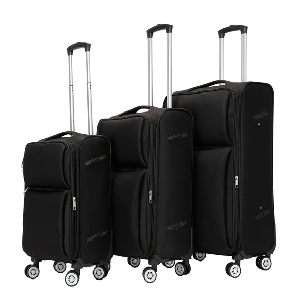 Reisekoffer LANA 3er Set schwarz