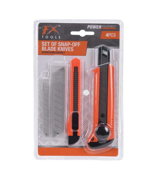 Cutter Japanmesser 4er Set