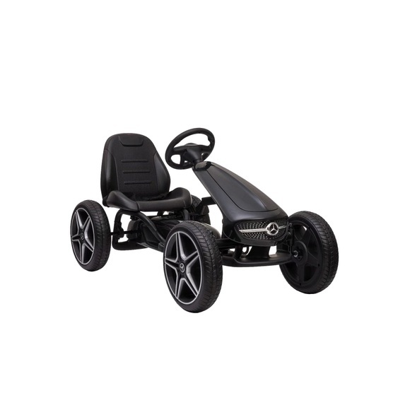 Go Kart Kinder Mercedes schwarz