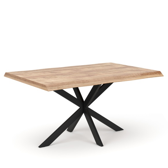 Esstisch Massivholz LINDA 160 x 90 cm