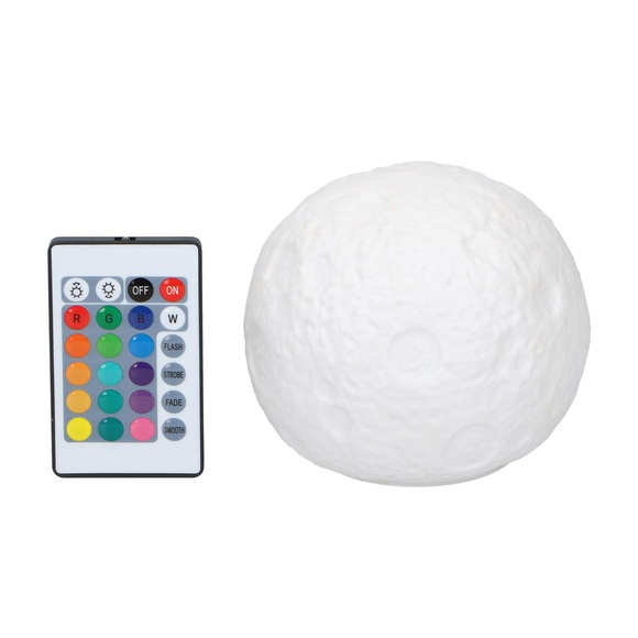 LED Lampe Mond 5 Lichtfarben