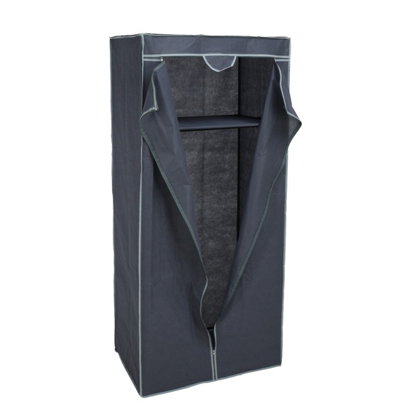 Faltschrank mit Ablage 75 x 46 x 160 cm