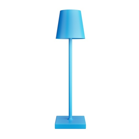 LED Tischlampe MEIRA hellblau