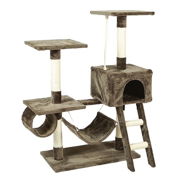Katzenbaum MAI 116 cm khakibraun