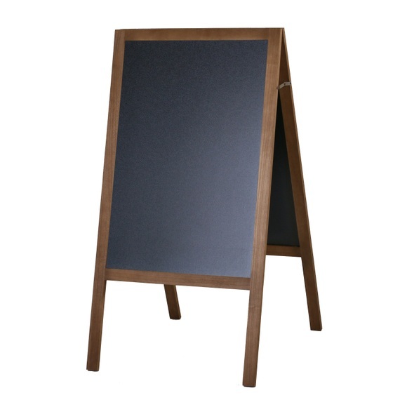 Kundenstopper Kreidetafel 102 x 56 cm braun