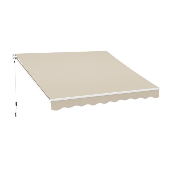 Gelenkarmmarkise 300 x 250 cm beige