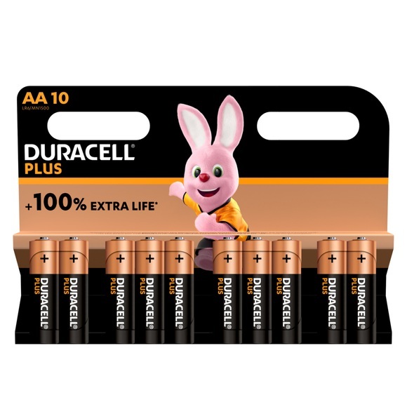 DURACELL Plus Power Batterien AA / LR6 / MN1500 10 Stk.