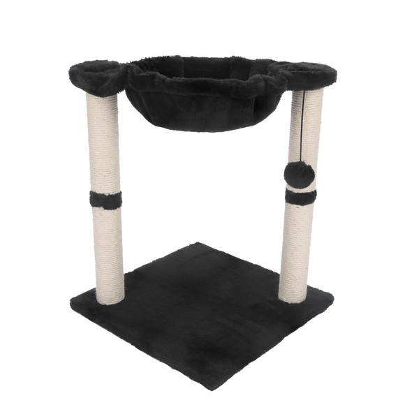 Katzenbaum 50 cm schwarz