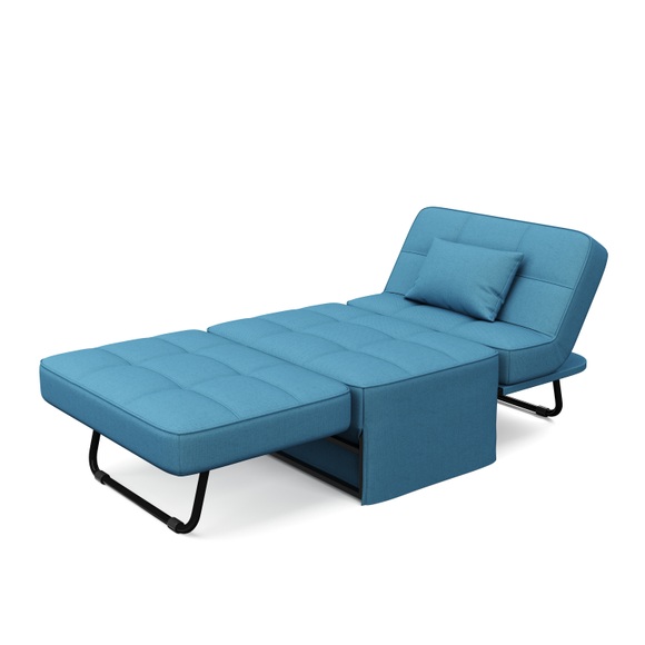 Schlafsessel MATT blau