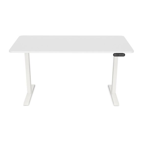 Stehpult elektrisch BASIC weiss 140 x 70 cm
