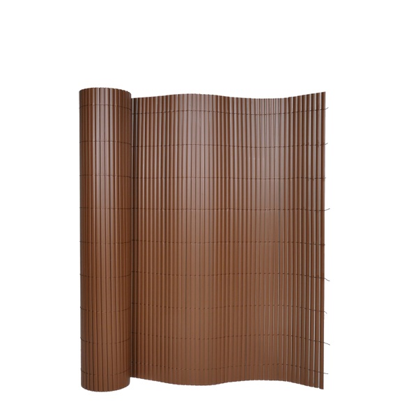 Sichtschutzmatte PVC 300 x 140 cm braun