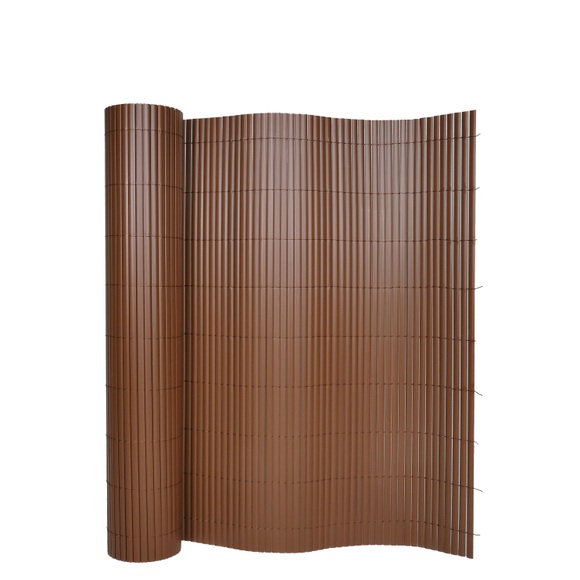 Sichtschutzmatte PVC 300 x 160 cm braun
