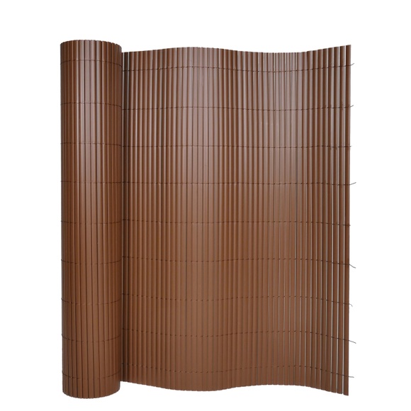 Sichtschutzmatte PVC 300 x 200 cm braun