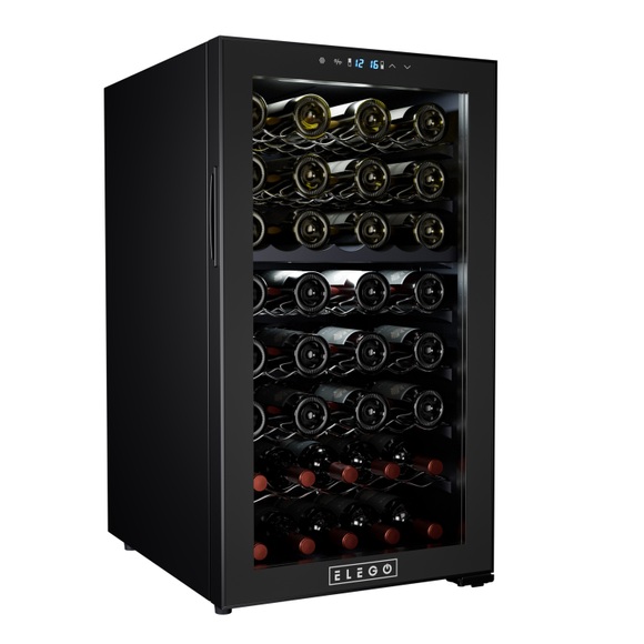 Weinkühlschrank 2 Zonen 127L 52 Flaschen