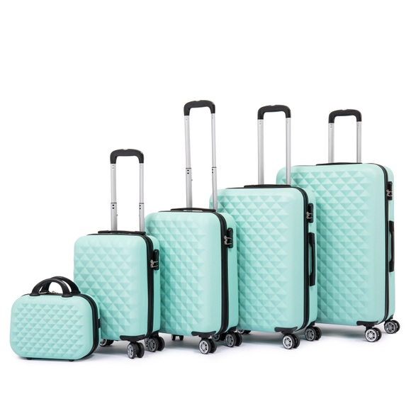 Reisekoffer Hartschalenkoffer AMY 5er Set mint