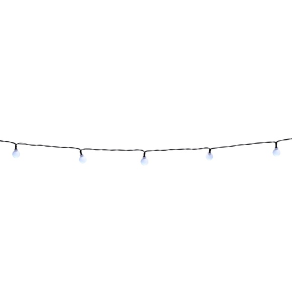 LED Solar Lichterkette 17 m