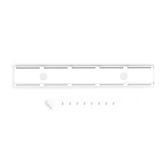 Kabelkanal für Pult 109 x 20 cm weiss